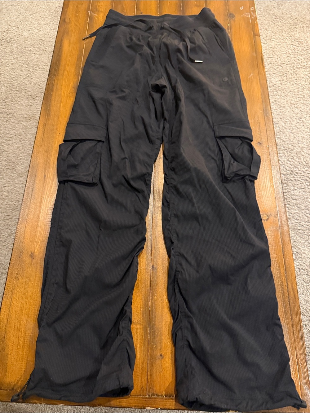 lululemon athletica Black Men's Cargo Pants with Utility Pockets